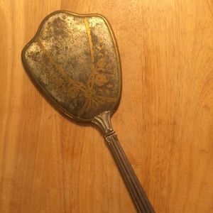 Vintage hand mirror
